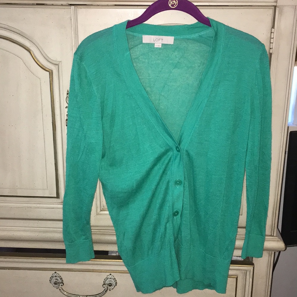 Mint green sweater